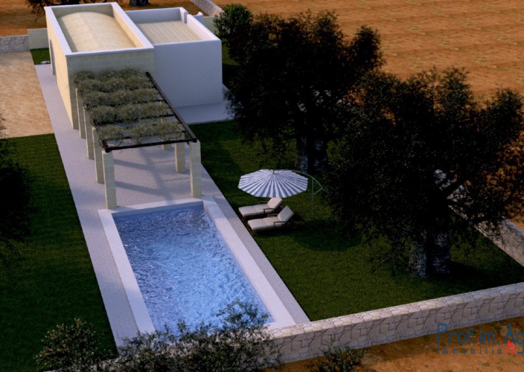 Sale Houses with swimming pool S. Vito dei N. - Villa with pool Locality Agro di San Vito dei Normanni