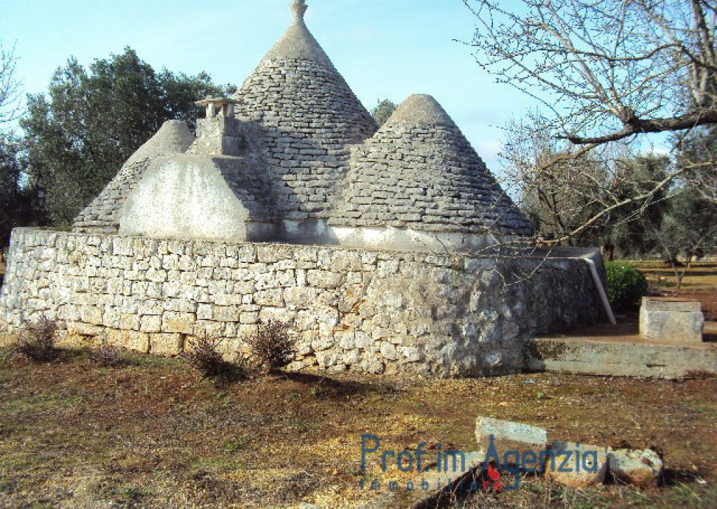 Sale Trulli to be restored/expanded Ceglie Messapica - Beautiful trullo with 3 cones, with tank and service area Locality Agro di Ceglie Messapica