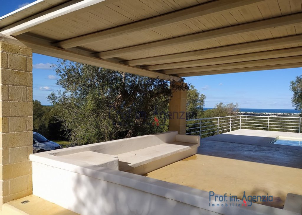 Sale Sea view detached houses  Carovigno - Country villa with pool and sea view Locality Agro di Carovigno