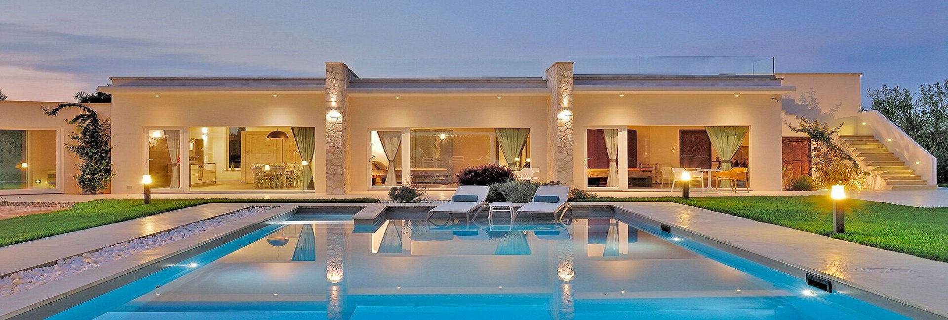 Villa con trullo e piscina in affitto stagionale